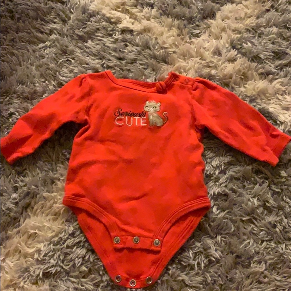 Carters baby onesie